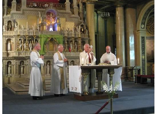 Mass at St. Vincent Shrine